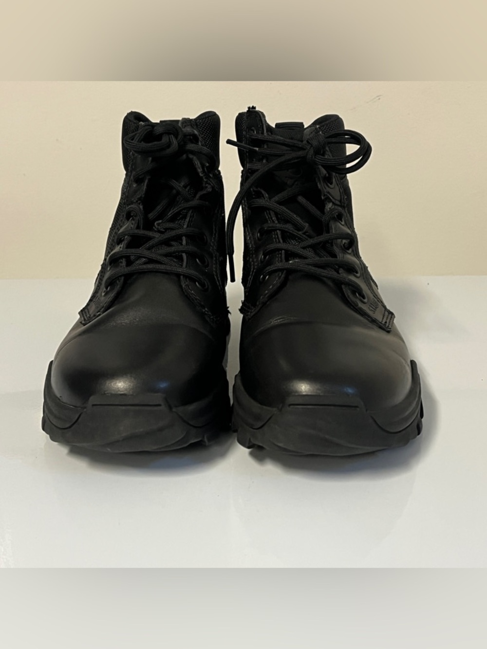 5.11 Tactical Boots Black Speed 3.0 Leather 5" Boots Men's Size 7 - WORN ONCE! - Picture 3 of 12